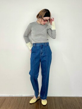「cloenc（クロエンス）のアイテム」を使った、mikuさん（レディース・160cm）の冬コーディネート