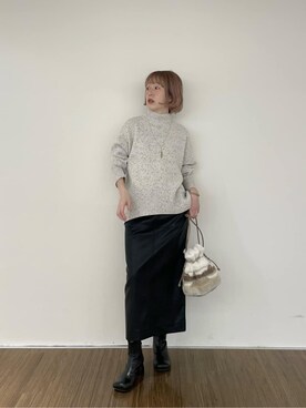 mikuさん（レディース・160cm）の冬コーディネート