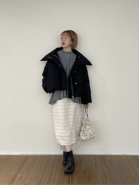 mikuさん（レディース・160cm）の冬コーディネート