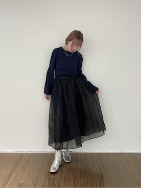 mikuさん(レディース・160cm)の冬コーディネート