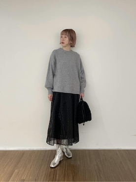 mikuさん(レディース・160cm)の冬コーディネート