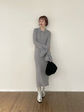 mikuさん（レディース・160cm）の冬コーディネート