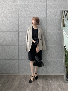 「cloenc（クロエンス）のアイテム」を使った、mikuさん（レディース・160cm）の春コーディネート