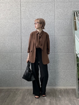 「cloenc（クロエンス）のアイテム」を使った、mikuさん（レディース・160cm）の春コーディネート