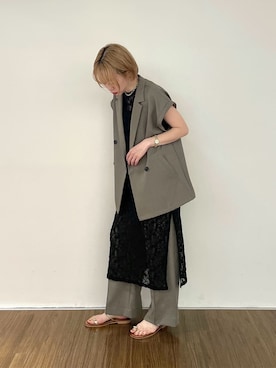 「cloenc（クロエンス）のアイテム」を使った、mikuさん（レディース・160cm）の春コーディネート