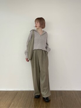 mikuさん(レディース・160cm)の冬コーディネート