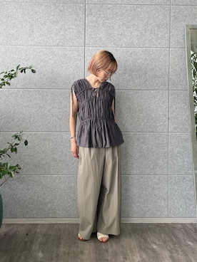 mikuさん(レディース・160cm)の春コーディネート