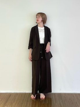「cloenc（クロエンス）のアイテム」を使った、mikuさん（レディース・160cm）の春コーディネート