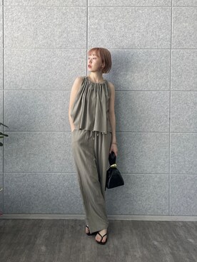 「cloenc（クロエンス）のアイテム」を使った、mikuさん（レディース・160cm）の春コーディネート