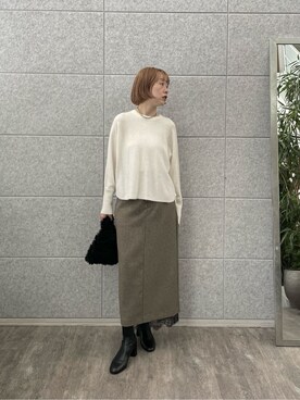 mikuさん（レディース・160cm）の冬コーディネート