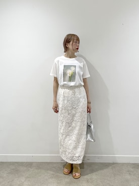 「cloenc（クロエンス）のアイテム」を使った、mikuさん（レディース・160cm）の春コーディネート