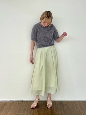 「cloenc（クロエンス）のアイテム」を使った、mikuさん（レディース・160cm）の春コーディネート