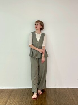 mikuさん（レディース・160cm）の夏コーディネート