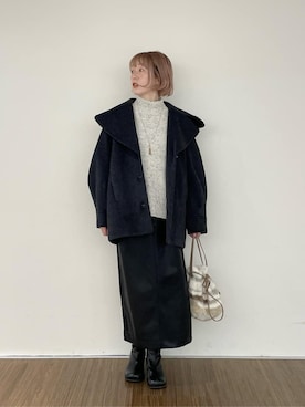 mikuさん（レディース・160cm）の冬コーディネート