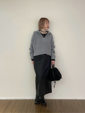 mikuさん（レディース・160cm）の冬コーディネート