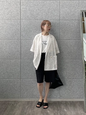 「cloenc（クロエンス）のアイテム」を使った、mikuさん（レディース・160cm）の春コーディネート