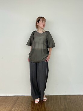 mikuさん(レディース・160cm)の夏コーディネート