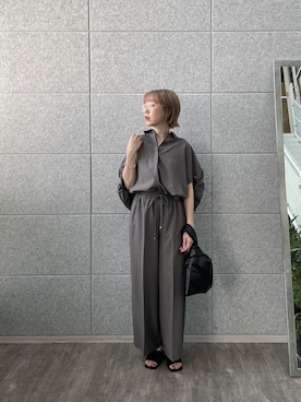 「cloenc（クロエンス）のアイテム」を使った、mikuさん（レディース・160cm）の春コーディネート
