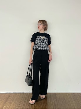 mikuさん(レディース・160cm)の夏コーディネート