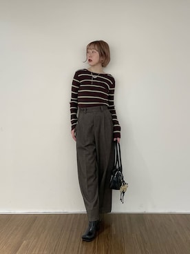 mikuさん（レディース・160cm）の冬コーディネート