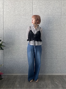 mikuさん（レディース・160cm）の春コーディネート