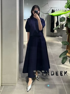 「ELENDEEK（エレンディーク）のアイテム」を使った、ayakoさん（レディース・162cm）の春コーディネート