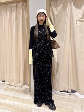 「アイテム（チョーカー）」を使った、mai0513lpさん（レディース・162cm・20代）の冬コーディネート