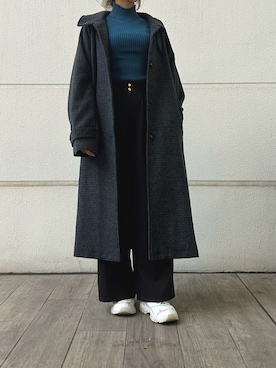 「アイテム（その他アウター、その他）」を使った、hrfw0130さん（レディース・161cm）の秋コーディネート