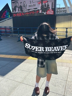 「アイテム（ローファー）」を使った、⭐︎⭐︎⭐︎さん（レディース・152cm）の秋コーディネート