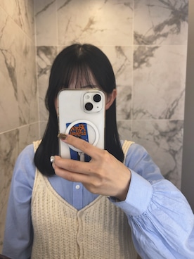 「アイテム（タンクトップ）」を使った、htm10ksさん（レディース・155cm）の秋コーディネート