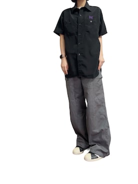 「ASTRAET（アストラット）のアイテム（パンツ）」を使った、mmmmm000 _styleさん（レディース・161cm）の夏コーディネート