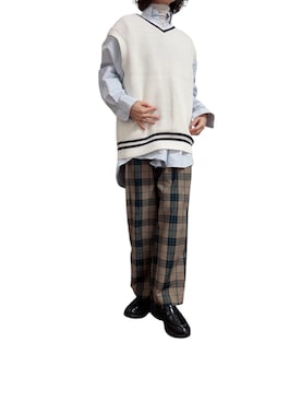 「アイテム（ポロシャツ）」を使った、mmmmm000 _styleさん（レディース・161cm）の秋コーディネート