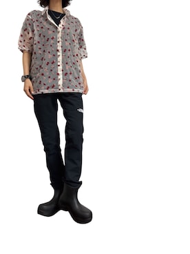 「ノースフェイス」｜mmmmm000 _styleさん（レディース・161cm）の夏コーディネート