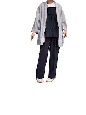 「meriのアイテム（ジャケット/アウター、グレー系）」を使った、mmmmm000 _styleさん（レディース・161cm）の秋コーディネート