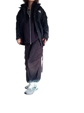 「アイテム（マウンテンパーカー）」を使った、mmmmm000 _styleさん（レディース・161cm）の秋コーディネート