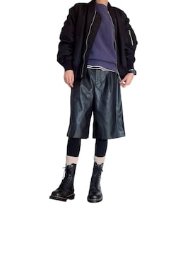 「レースアップシューズ」｜mmmmm000 _styleさん（レディース・161cm）の秋コーディネート