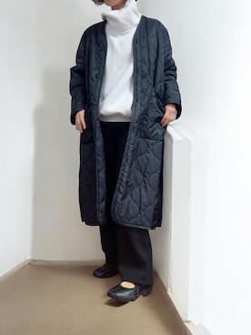 「HYKE（ハイク）のアイテム」を使った、mmmmm000 _styleさん（レディース・161cm）の冬コーディネート