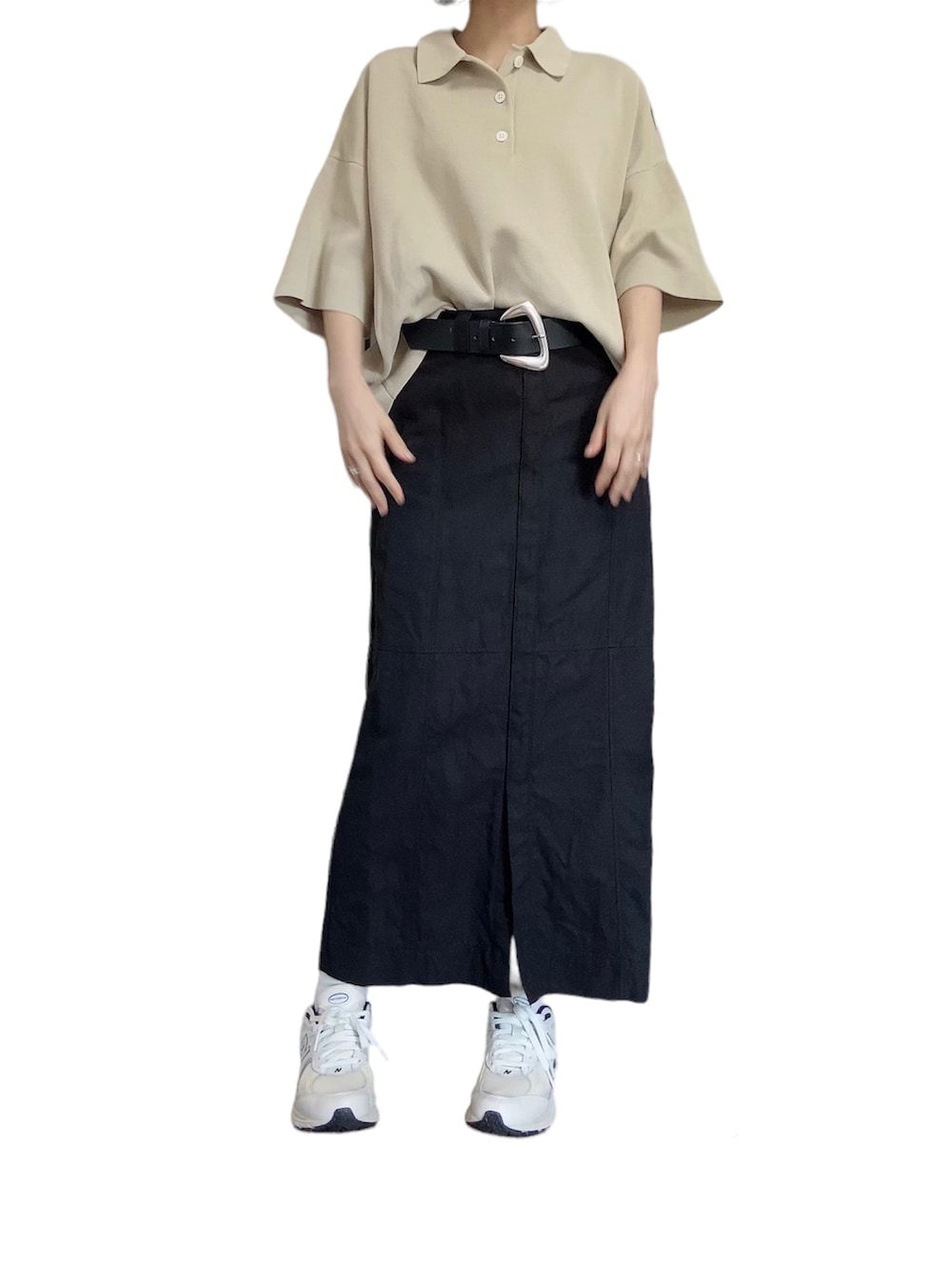 6（ロク）の「＜6(ROKU)＞KNIT SHIRT/ポロシャツ（ポロシャツ