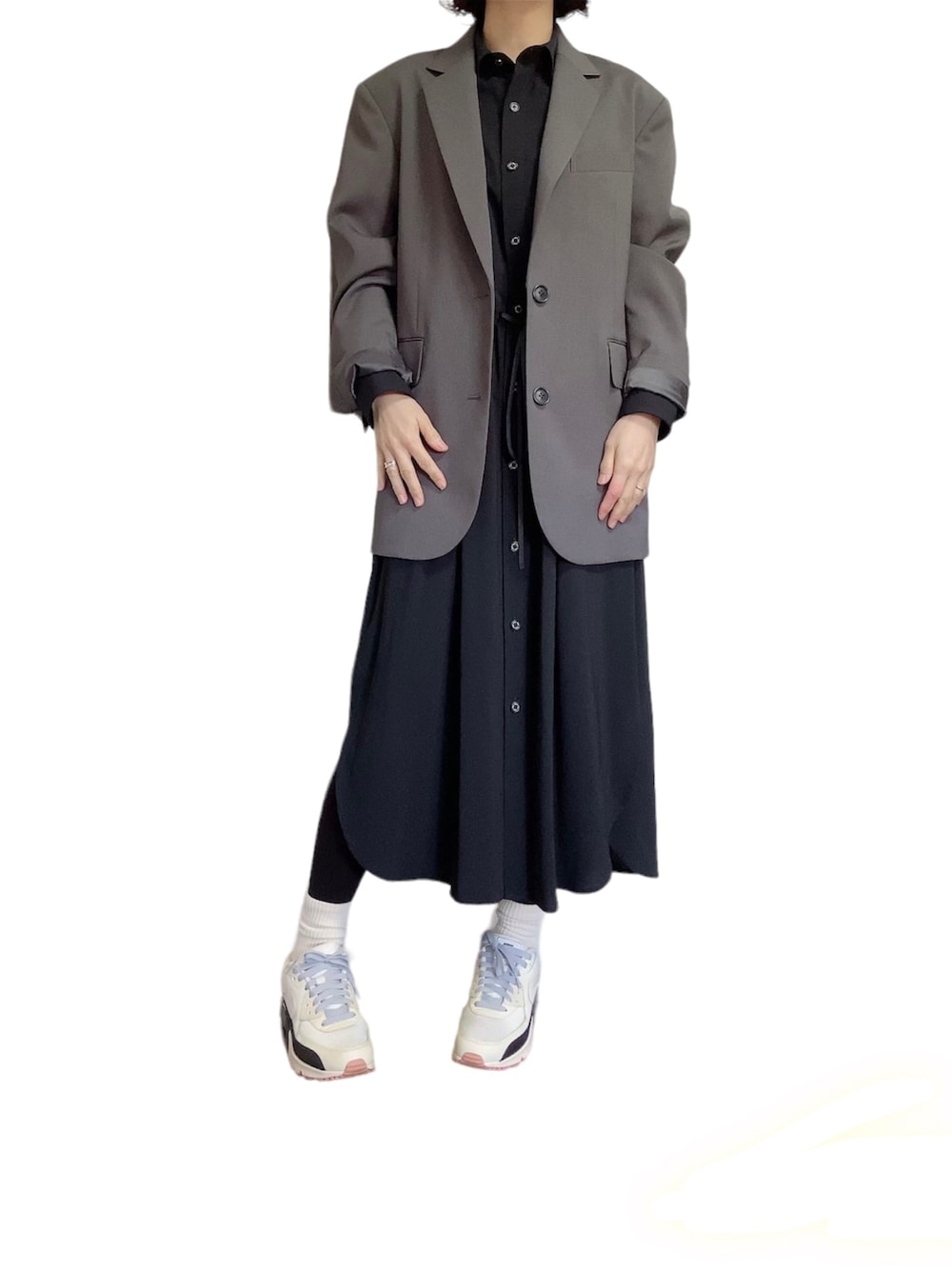 ダブルクロス ビッグ ジャケットを使った人気ファッション