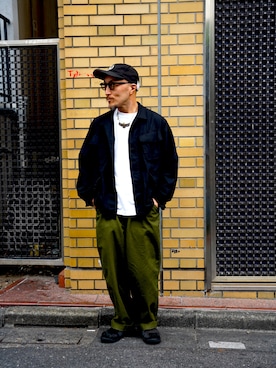 「Alpha Industries（アルファインダストリーズ）のアイテム」を使った、sen1979さん（メンズ・165cm）の夏コーディネート