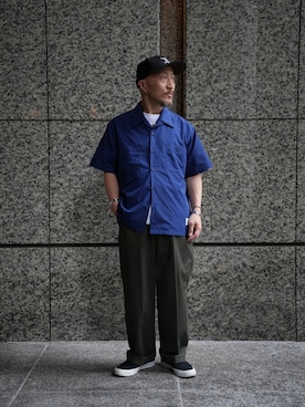 「Alpha Industries（アルファインダストリーズ）のアイテム」を使った、sen1979さん（メンズ・165cm）の夏コーディネート
