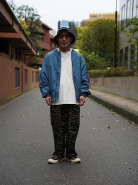 「Alpha Industries（アルファインダストリーズ）のアイテム」を使った、sen1979さん（メンズ・165cm）の夏コーディネート