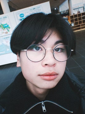 「JINS（ジンズ）のアイテム」を使った、kiyomasa0713222さん（メンズ・160cm）の冬コーディネート