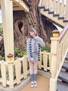 「DIANA（ダイアナ）のアイテム」を使った、や　ぎ　こさん（レディース・156cm）の冬コーディネート