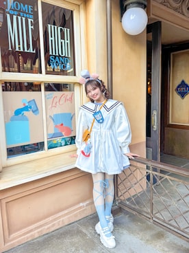 「tutuanna（チュチュアンナ）のアイテム」を使った、や　ぎ　こさん（レディース・156cm）の春コーディネート