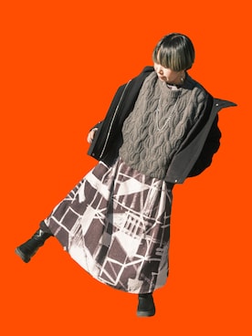 みことさん（レディース・149cm）の冬コーディネート