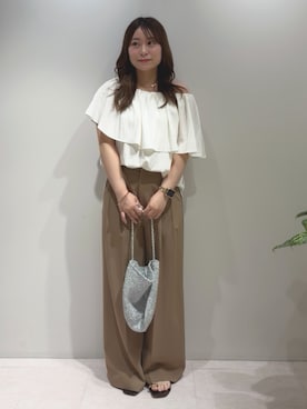 ancho3さん（レディース・153cm）の夏コーディネート