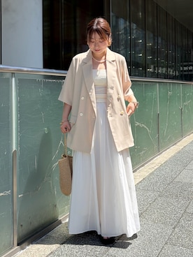ancho3さん（レディース・153cm）の夏コーディネート