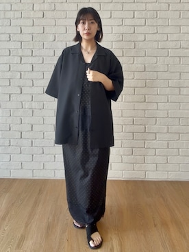 「tk.TAKEO KIKUCHI（ティーケータケオキクチ）のアイテム」を使った、nananana5001さん（レディース・150cm）の夏コーディネート