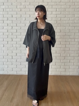 「tk.TAKEO KIKUCHI（ティーケータケオキクチ）のアイテム」を使った、nananana5001さん（レディース・150cm）の夏コーディネート